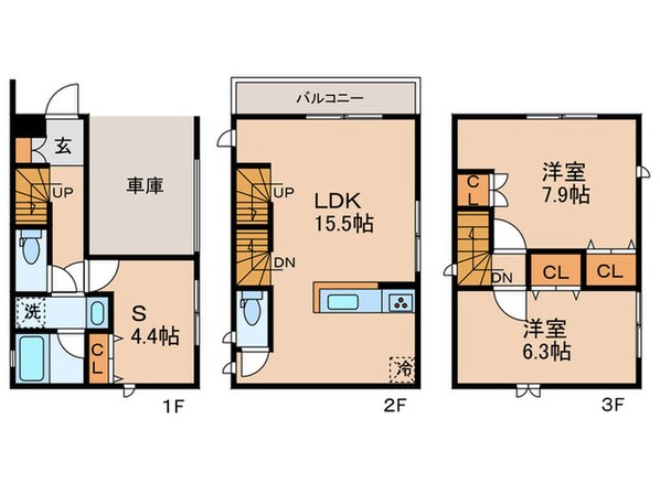 Ｋｏｌｅｔ新蒲田＃０２の物件間取画像